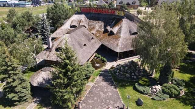 Restauracja Chata Góralska i Pokoje Gościnne. Ciechocinek Exterior foto
